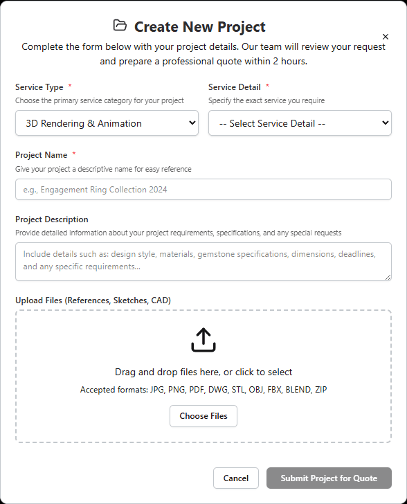 Create Your First Project